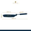 MasterClass Non-Stick Induction-Safe Griddle Pan with Folding Handle, 24 cm (9.5”)
