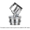 Faucet Adapter Kit Swivel Aerator Adapter to Connect Garden Hose Multi-Thread