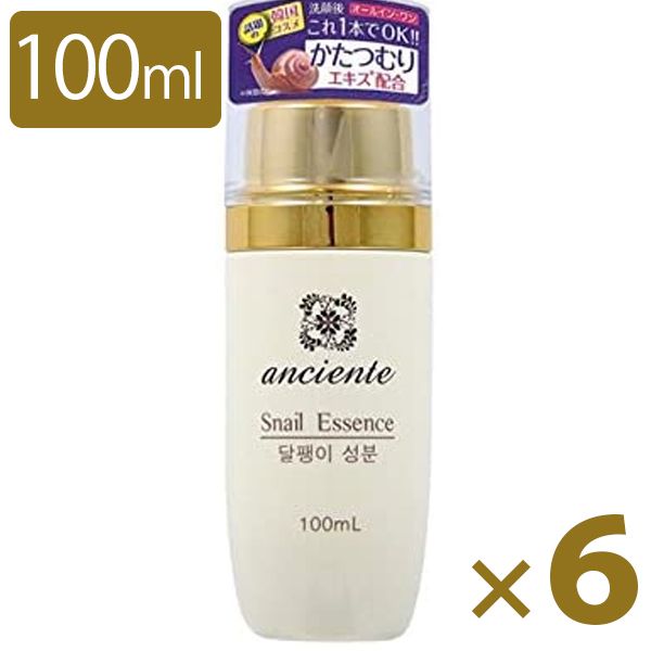 Enchante snail all-in-one gel 100ml x 6 set skin care Korean cosmetics basic cosmetics snail extract anciente