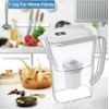 Household Water Filter Pitcher TDS Removal Jug Filtration LED Timer 2.5L