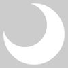 azutura Crescent Moon Nursery Wall Sticker Pack White