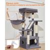 Cat Tree,38.2-Inch Cat Tower for Indoor Cats,Suitable for Kittens with Luxurious