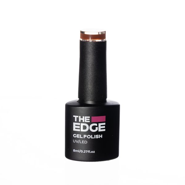 THE EDGE Gel Nail Polish 8ml - The Chocolate Brown - UV/LED Manicure/Pedicure for Salon & Home Use, Highly Pigmented/Long Lasting/2-Coat Coverage