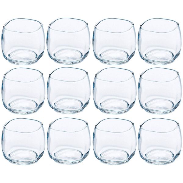 Toyo Sasaki B-20103 Glass Small Bowl, 2.4 fl oz (68 ml), Mini Bowl, Made in Japan, Dishwasher Safe, Pack of 12