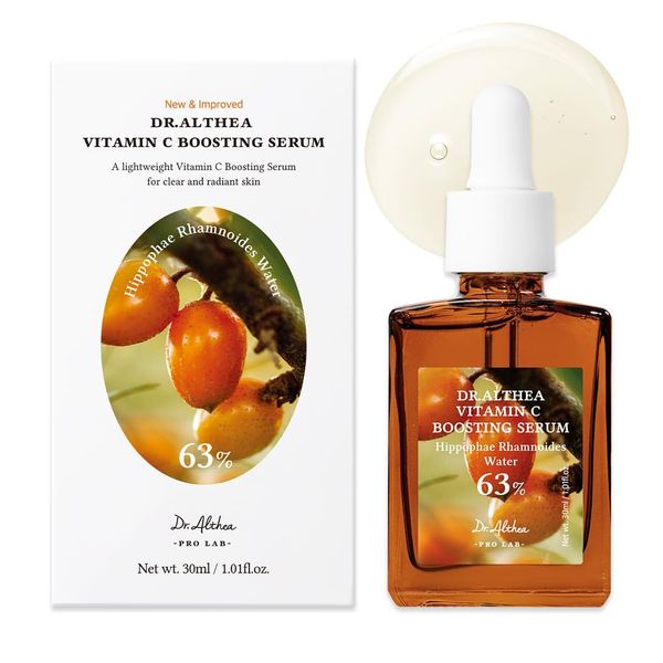 Dr.Althea Vitamin C Boosting Serum (RENEWED) | Daily Vitamin C Serum with TRANEXAMIC ACID for All Skin Types | Helps Remove Dark Spots & Uneven Skin Tone | Korean Vegan Skincare | 30ml