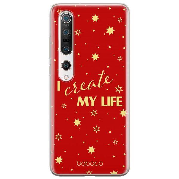 Babaco ERT GROUP mobile phone case for Xiaomi MI 10 / MI 10 PRO original and officially Licensed pattern Positive vibes 006 optimally adapted to the shape of the mobile phone, case made of TPU