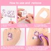 ACWOO Unicorn Temporary Tattoos, 30 Sheets Unicorn Mermaid Temporary Tattoo Stickers for Kids, 350+ Patterns Waterproof Removable, Birthday Party Bag Filler