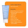 Thinksport SPF 50 Clear Zinc Active Face - Safe, Natural Mineral Sunscreen for All Skin Tones - Water Resistant Facial Sun Protection – Vegan Sun Lotion, 2 Fl oz