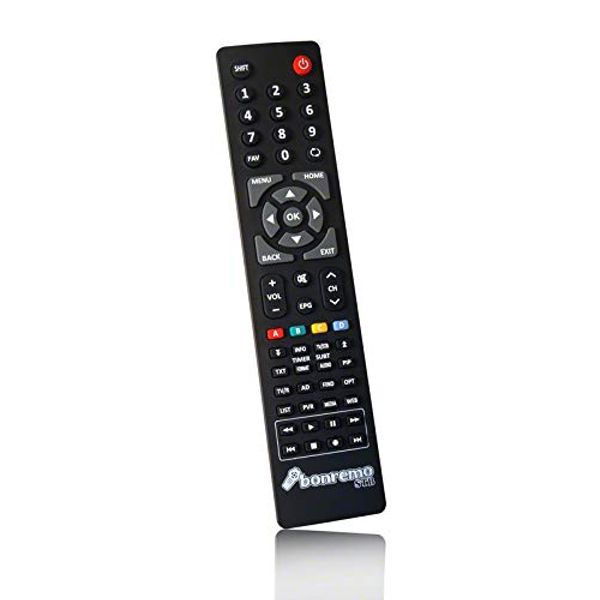 BC70952R bonremo Ersatzfernbedienung passend für MEGASAT HD5000DC Receiver