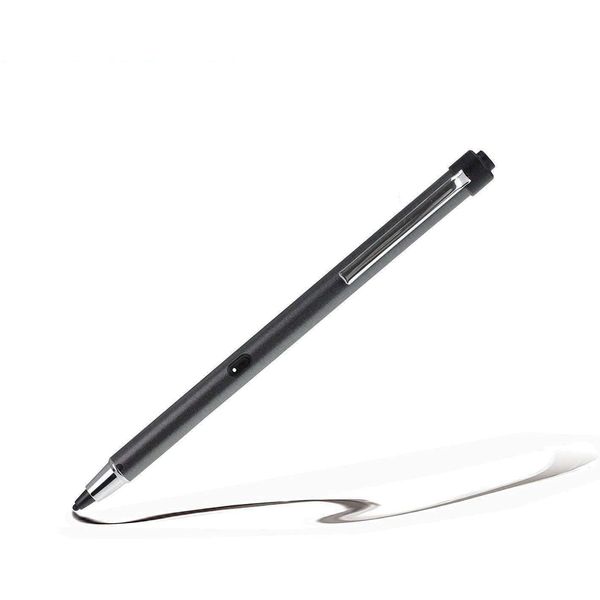Broonel Grey Rechargeable Fine Point Digital Stylus - Compatible with Micromax Canvas Plex Tab 8" Tablet