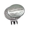 Original Personalized Engraved Custom World from to 1 only one gift Ball Pattern Clip Simple Frame Design Golf Marker