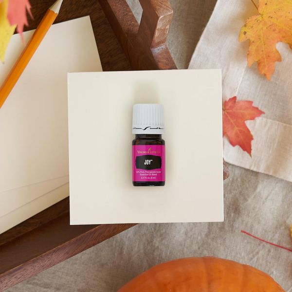 Young Living Joy Essential Oil - 5ml Bottle for Aromatherapy - Combination of Floral and Citrus Essential Oils, Ylang Ylang, Geranium, Jasmine, Palmarosa, Rose, Bergamot, Lemon, and Tangerine Oils