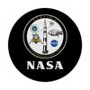 NASA Apollo 11 55th Anniversary 1969 - 2024 Patch PopSockets with Interchangeable PopGrip