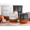Ladelle Eco Garlic Jar Charcoal