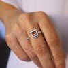 Equestrian Horse Stirrup 925 Sterling Silver Ring (O)