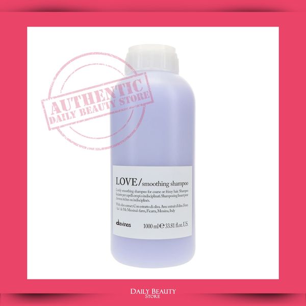 Davines LOVE SMOOTHING Shampoo 1000ml 33.8oz NEW FAST SHIP
