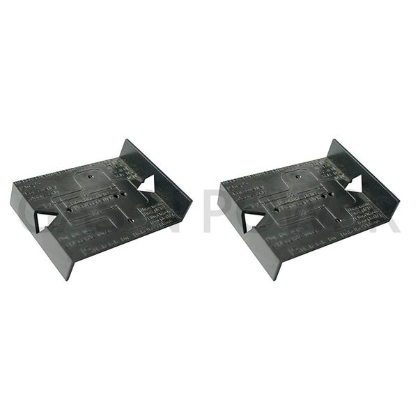 Concealed Hinge & Mounting Plate Drilling Jig - 26mm & 35mm Cup Template for Kitchen Bedrooms Bathrooms x2