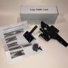Large Paddle Latch Black Stainless Steel Heavy Duty Kit