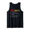 Germany Flag Bremen Design - Bremer Definition Tank Top