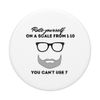 Rate Yourself Ranking Image Consultant Funny Catchphrase PopSockets Swappable PopGrip
