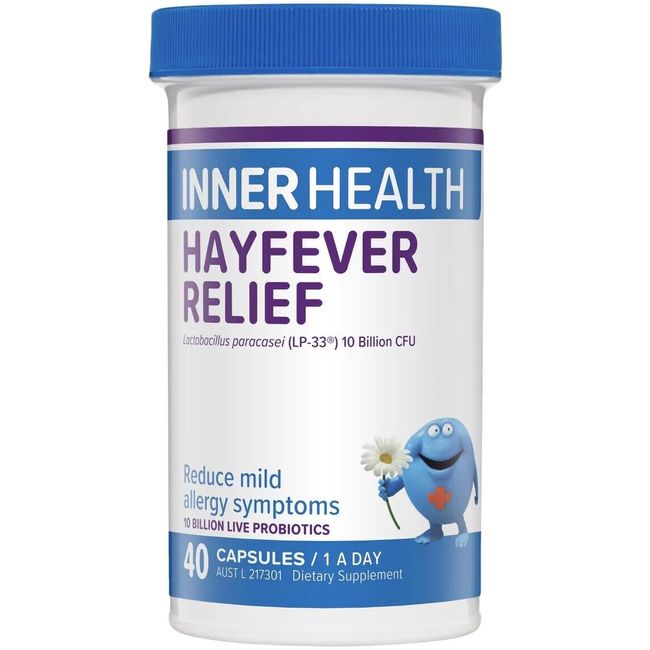 Inner Health Hayfever Relief 40 Caps