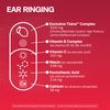 Lipo-Flavonoid Plus Tinnitus Relief – Doctor-Recommended for Ringing Ears – Clinically Proven Lemon Bioflavonoid Complex with Vitamins C, B1, B2, B6, B12 & Calcium, (500 Caplets)