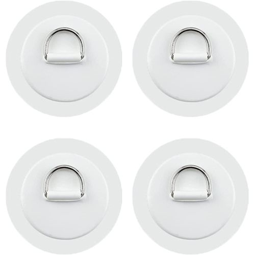 BRUNELLI D-Ring Pad Set SUP Board Kayak Seat Attachment 4 x Patch Including 15 g Adhesive