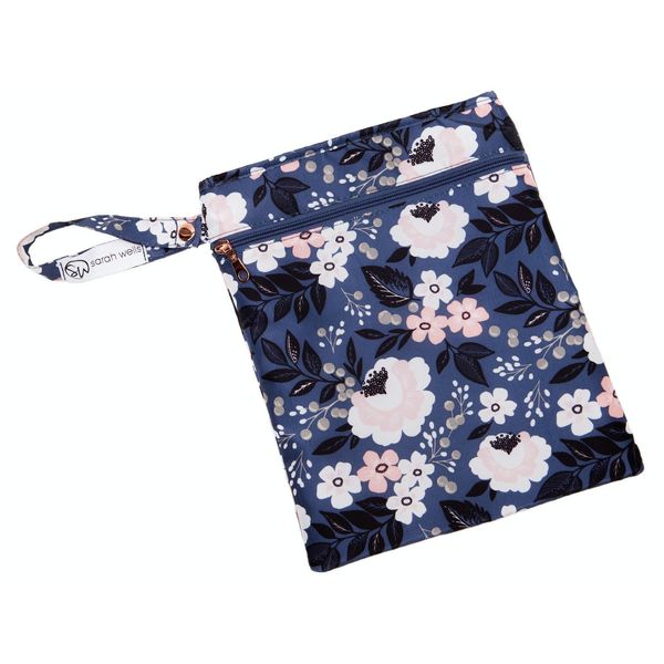 Sarah Wells Pumparoo Wet/Dry Bag for Breast Pump Parts (Le Floral)