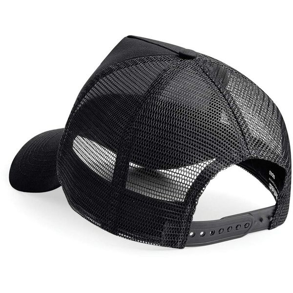 Beechfield Trucker Cap in black / white Schwarz / Weiß