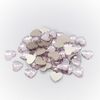 AURORA Crystal Heart-Flat Back 10mm Light Rose 12pcs