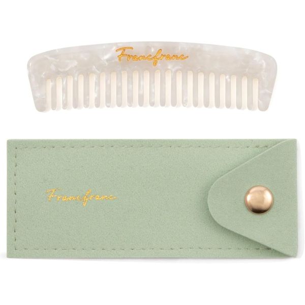 Francfranc Franc Comb with Pouch Small Pink