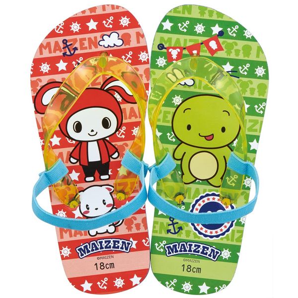 Skater SDBE18-A Kids' Beach Sandals, Maizen Sisters, 7.1 inches (18 cm)