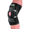 Mueller Adjustable Hinged Wraparound Knee Brace Green Line # 86455 OSFM