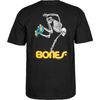 Powell Peralta Skateboard Skeleton T-Shirt, Black, Large