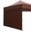 ABCCANOPY Side Panel for 3x3M Straight Leg Gazebo,1 Pack Sidewall Only (Brown)
