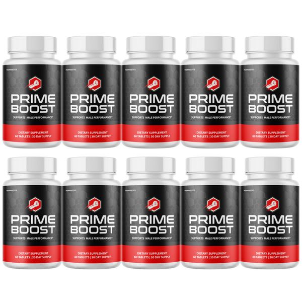 Prime Boost Formula for Men, PrimeBoost Energy &Performance- 10 Bottles Official