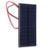 3Pcs Mini Solar Panel, DC 6V 1W High-Performance Solar Charger Panel Cell Power Module Polycrystalline Silicon Solar Panel with 30cm Cable for Smartphone, Table