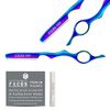 Facón Professional Hair Styling Thinning Texturizing Cutting Razor + 10 Replacement Blades