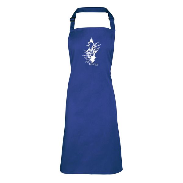 Shopagift Don't Be Scared Skull Halloween Apron Gift - Blue