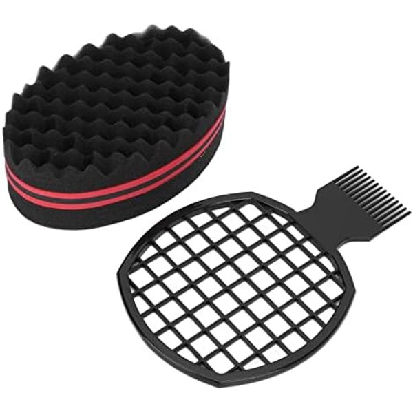 Twist Sponge Hair Twist Comb Sponge Safe Professional Barber