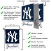 NY Yankees Garden Flag with Stand Holder