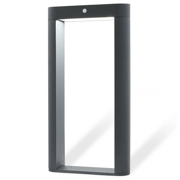 Blooma Solar Post Light Frame with PIR Garden Patio Drive LED Lighting IP44