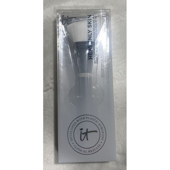 IT Cosmetics Heavenly Skin  Skin-Hugging Foundation Brush No 707 NewInBox FreeSH