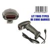 KALEA-INFORMATIQUE Hand-held laser barcode scanner. USB connection, plug and play