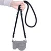 [VKO] Camera Neck Strap Climbing Rope Shoulder Strap Adjustable Length 80-135cm for SLR Mirrorless Compact Camera (Black)