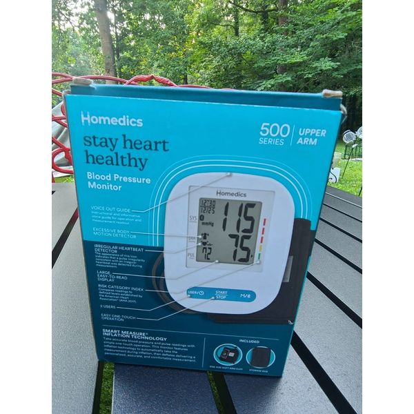 Homedics® Upper Arm 500 Series Stay Heart Healthy Blood Pressure Monitor