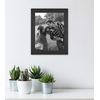 MCS Studio Document Frame, Gallery Wall Frame Fits 8.5 x 11 Diplomas, Documents & Certificates, Black Woodgrain, Single.