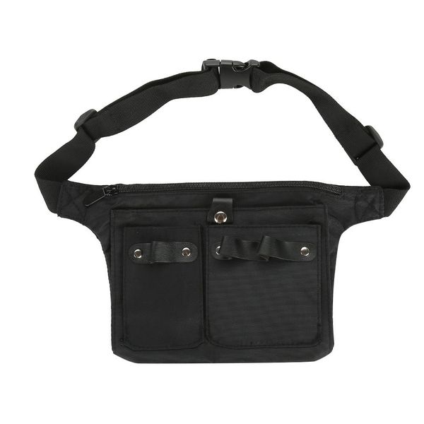 DEWIN Tool Bag, Hairdressing Waist Bag Professional Hairdressing Tool Bag Hair Scissors Comb Container Waist Belt