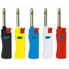 5pk Butane Refillable Kitchen Lighter Cabdle Lighters BBQ Lighter Windproof 