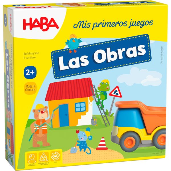 HABA My First Games-The Works-ESP Table, Multi-Coloured (H305214), Assorted Model